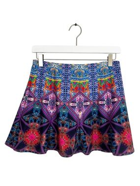 Lucky in Love A-Line Tennis Skirt Multicolor Women's Size Small